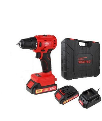 Аккумуляторная  дрель-шуруповерт Wortex BD 2025-1 DLi  BD20251DLi1029