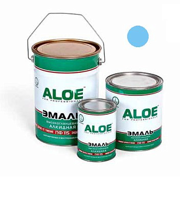 Эмаль ALOE ПФ-115 Светло-голубой 2,7кг