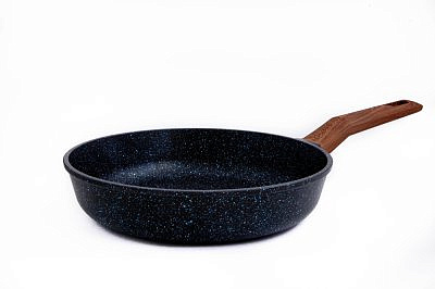 Сковорода Мегалит 14  22см с антиприг покр и ручкой soft-touch Гардарика