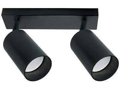 Светильник настенно-потолочный Feron ML202  черный GU10  41063