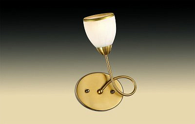 Бра Сонекс 2561/1W ODL13 403 матовое золото белый Е14*60W