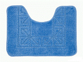 КоврикBANYOLIN U-tipe50*60см.,D.BLUE т.голуб