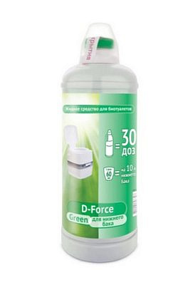 Биосостав D-Force Green 1,8 для биотуалетов, Ваше хозяйство