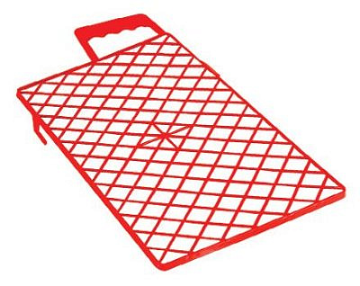 Решетка BEOROL ПВХ красная 250*230мм 40449 