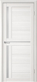 Дверь межкомнатная ALBERO Тренд-5 90х200 EcoТех белая лиственница ПО стекло матовое