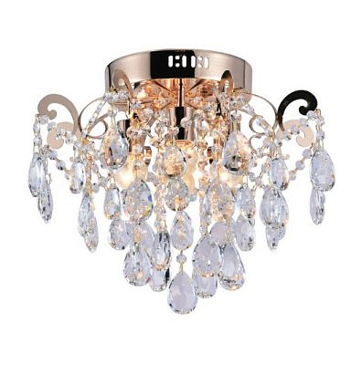 Люстра  Rivoli   Marlies 1029-304 4 х Е27 60 Вт хрусталь классика 