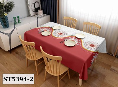 Клеенка столовая 5394-2 ST Ткань с ПВХ покрытием 1,37*20м