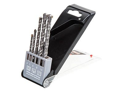 Набор сверл по бетону 4-10мм 5 штук Gepard