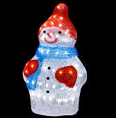 Фигура светодиодная из акрила "Снеговик 50LED" 106185