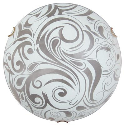 Светильник Иней 400 НПБ 06-3х60 М65 матовый белый, клипсы золотые ИУ