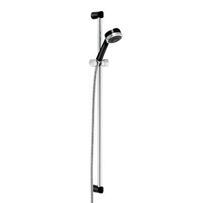 Душевой гарнитур черный/хром Kludi 6084086-00 ZENTA 3S 