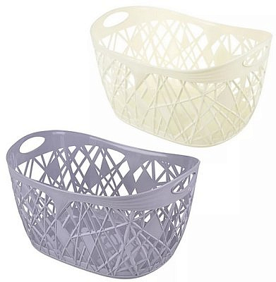 VETTA Корзинка универсальная "Паутинка", пластик, 38х30х23 см, 2 цвета 406-153