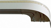 Карниз DDA  Белый 3,00 м 50 мм 3-х. рядные с поворотом