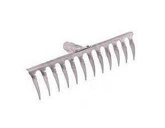 Грабли 18-ть зубьев, витые, нержавеющие Заря