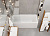 Ванна акриловая Vagnerplast Cavallo 150*70 Bianco на каркасе