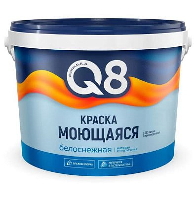 Краска в/д FORMULA Q8 для стен и потолков 13кг 50113