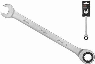 Ключ комбинированный трещоточный 10мм//STARTUL PRO