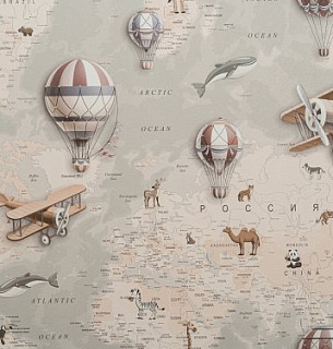 Обои Артекс 11119-03 Атлас 1,06*10м    