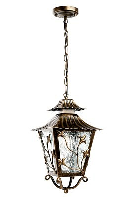 Светильник садово-парковый PL635  черное золото 60W 230V E27 11643