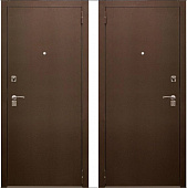 Входная дверь ДМ ЭКО Сотка медь металл/металл 860 левая