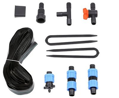 Комплект для капельного полива "ЖУК" с эмиттерной лентой 6 м