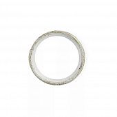 Комплект колец бесшовных с круглым сечением белое золото 10 штук 25 мм СФ25-410-33 