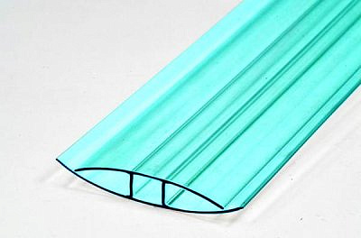 Профиль соединительно-неразъемный 10х6000 мм (бирюза)