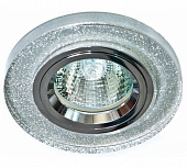 Светильник точечный Feron DL8060-2 мерцающее серебро MR16 G5.3