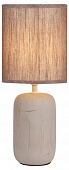 Настольная лампа коричневая с абажуром  7039-501 Ramona 1 x E14 40 Вт