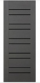 Дверь межкомнатная Schlager Mistral 3-L графит софт 800