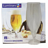Набор бокалов для пива Luminarc Французкий Ресторанчик 2 шт 620 мл N6027
