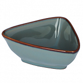 Розетка для соуса Ivlev Chef Органика 10x8х4см фарфор серый  816-389