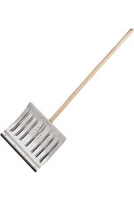 Лопата снегоуборочная GRINDA алюминевая 425х370х1,5мм