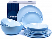 Столовый набор Luminarc Lillie Light Blue Лайт Блю Q6884, 16 предметов