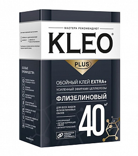 Клей Клео EXTRA PLUS 40 для флизелиновых обоев (240гр.)