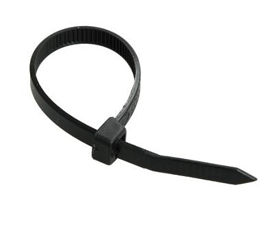 Хомут 3,6х200мм нейлон черный  (уп.100шт) 