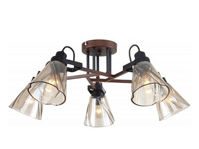 Люстра Rivoli Clarissa 5098-305 5 х Е14 40 Вт лофт - кантри