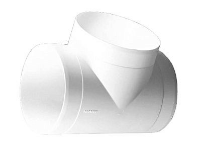 Тройник 12,5ТП Т-образный пластиковый D 125