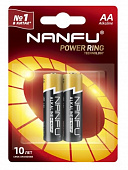 НАНФУ  LR06/316/АА упак  2штук BL2  элемент питания Nanfu (цена за упаковку)