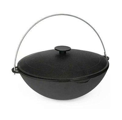 Казан чугунный походный 8л Татарский ТМ Гардарика 1608-3