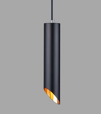 Светильник подвесной Eurosvet 7011 MR16 BK/GD черный золото