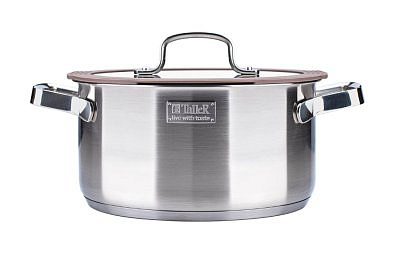 Кастрюля из нержавеющей стали 5,1л TallerR Experience TR-17354