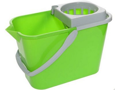 Ведро 10л с отжимом прямоугольным  носиком МП