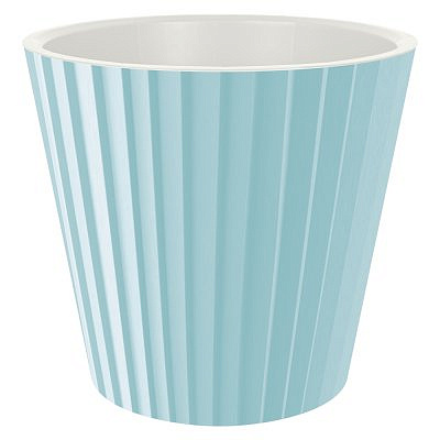 Горшок для цветов InGreen Sand d160 2л с дренажной вставкой Небесный IG640010020