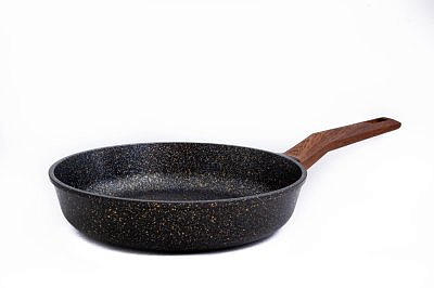 Сковорода "Гранит 12"  22см с антиприг покр и ручкой soft-touch Гардарика