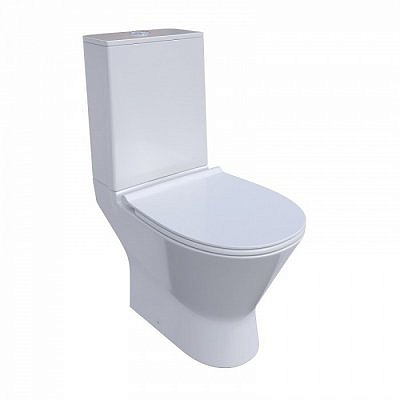 Унитаз-компакт IDDIS Eddifice безободковый с сиденьем микролифт