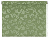 Рулонная штора 73х170 Вояж жаккард - зеленая (с/з 80%)