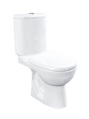 Компакт Орфей белый с сиденьем дюропласт микролифт Киров