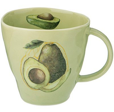 КРУЖКА BRONCO "AVOCADO" 375 МЛ ЗЕЛЁНАЯ 189-423