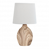 Настольная лампа Rivoli Chimera 7072-503 1 * Е14 40 Вт керамика светлое дерево